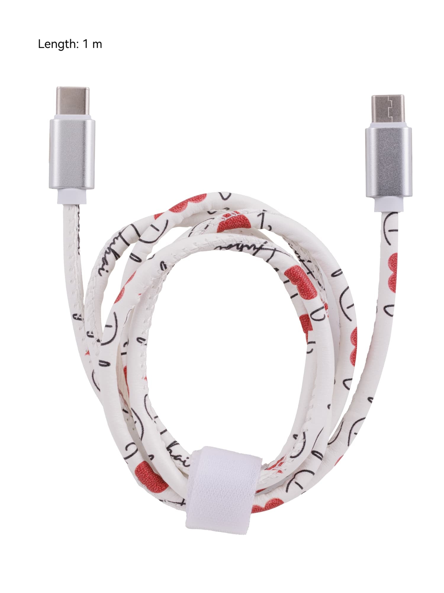 RECYCLED ECO-FRIENDLY CHARGING CABLE USB-C TO C
