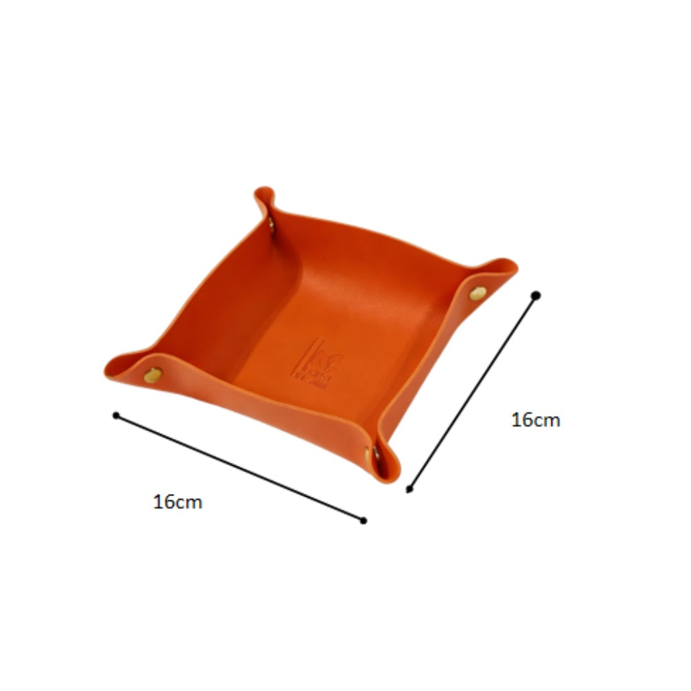 PU Leather Valet Tray Set of 3 160*160*40mm