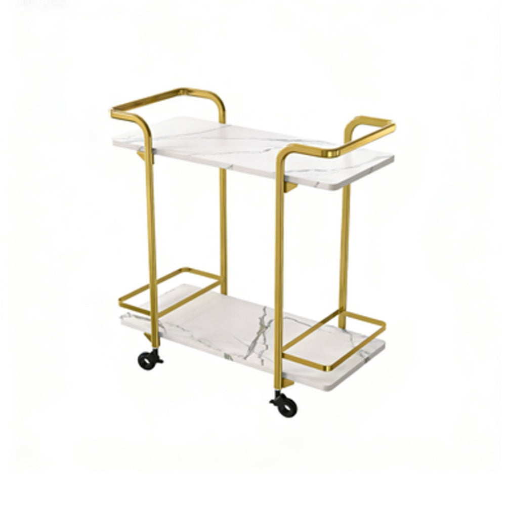 2-Tier Food Cart with Screw Pack  795*380*840mm