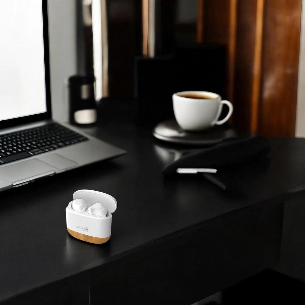 Bamboo Synq- Eggshell Shock Earbuds