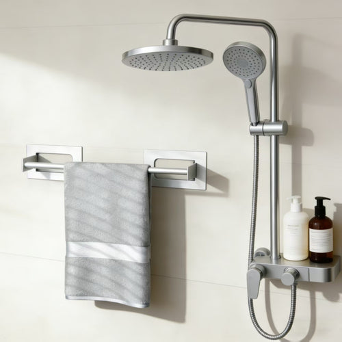Towel Rail /w Nail-free Adhesive 502*80*76mm