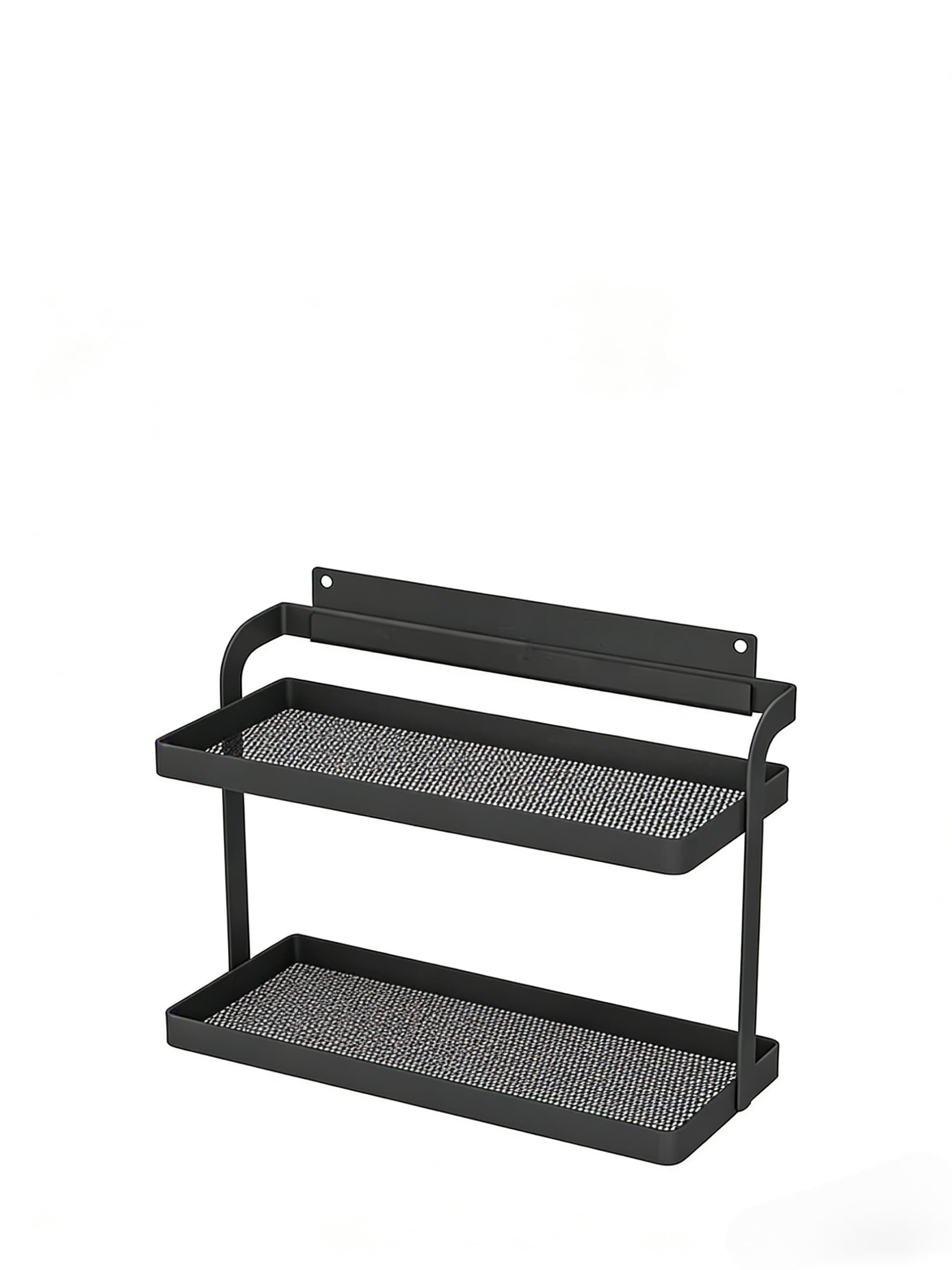 Desktop & Wall-Mounted  Rack /w Nail-free Slot/Adhesive 262*108*180mm