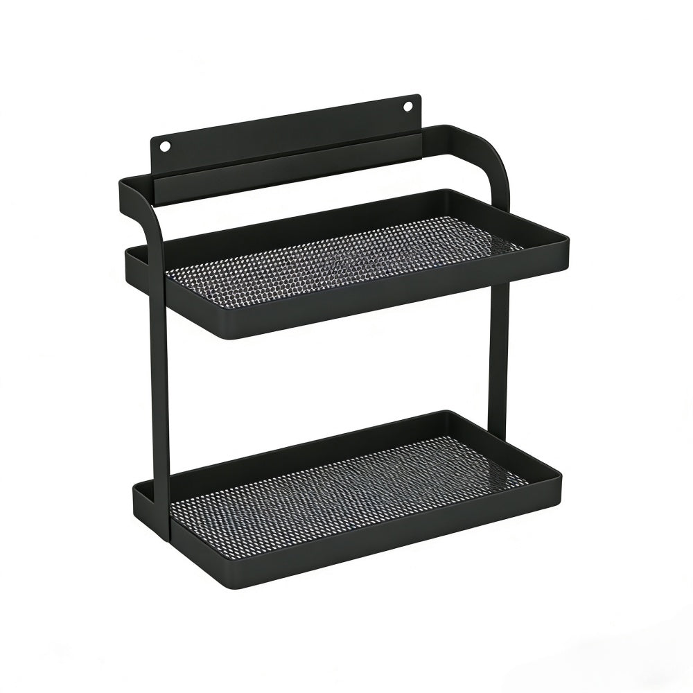 Desktop & Wall-Mounted  Rack /w Nail-free Slot/Adhesive 184*108*180mm