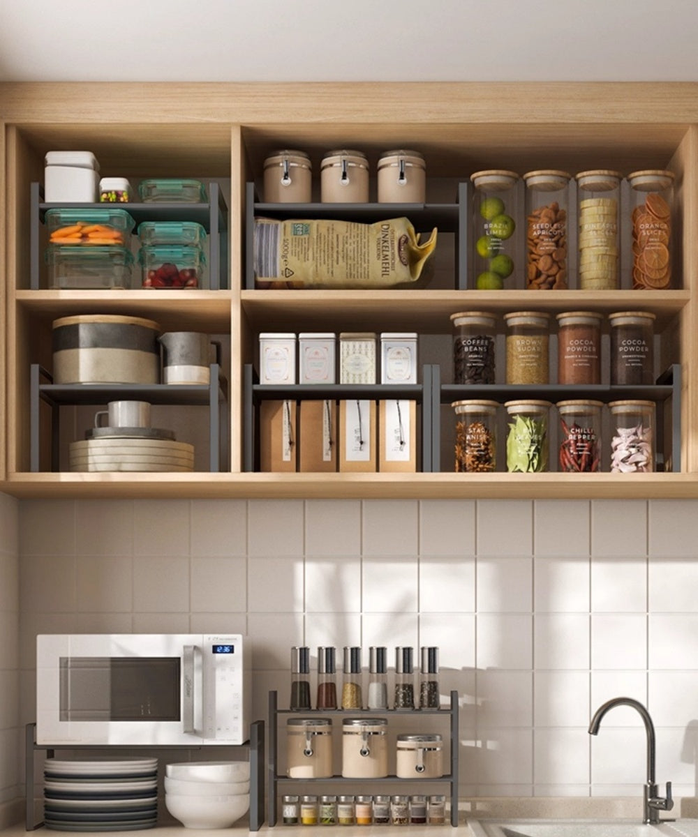 Expandable Cabinet Shelf Organizer (Medium)