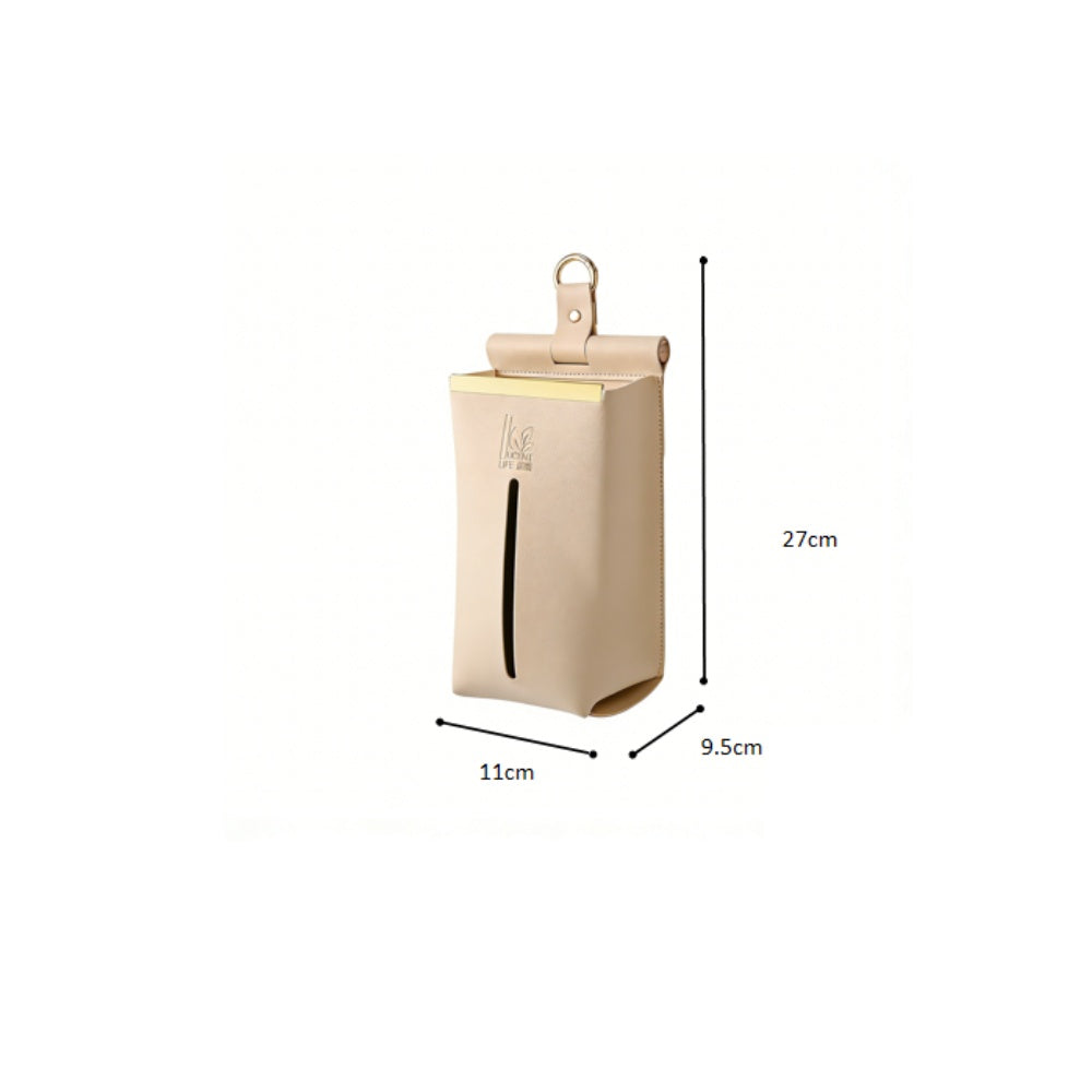 PU Leather Tissue Box (Wall-Mounted) 270*95*110mm