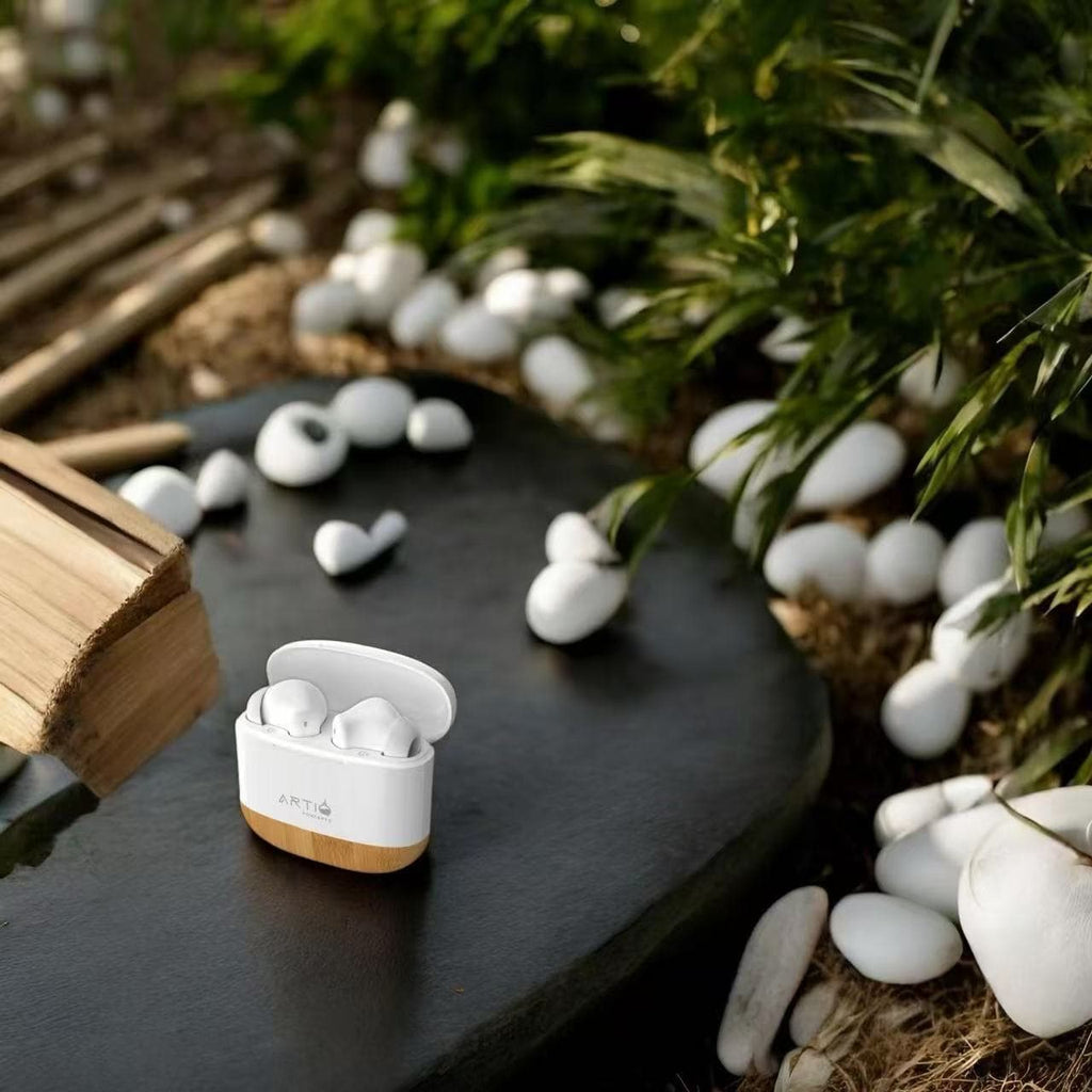 Bamboo Synq- Eggshell Shock Earbuds