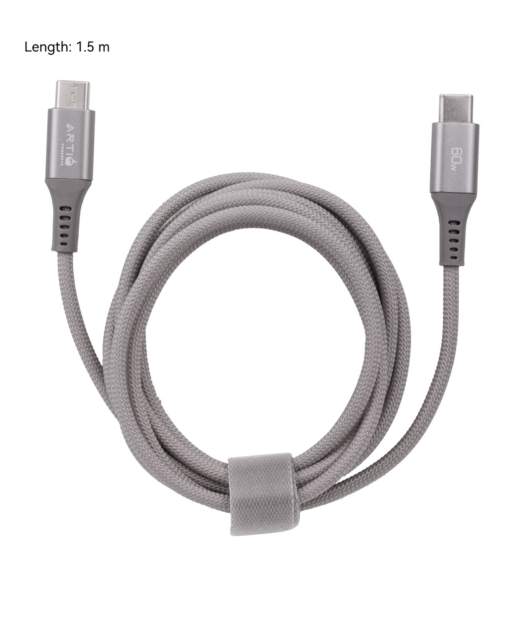 VoltWeave-SageStorm USB C to C 60watt 1.5m