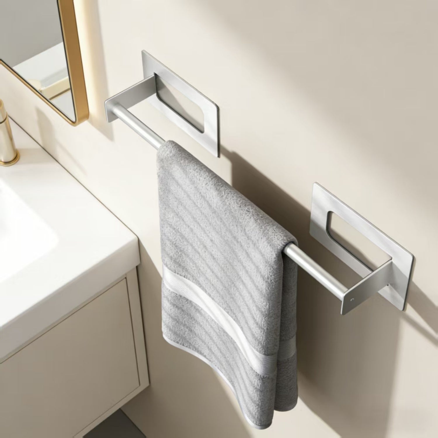 Towel Rail /w Nail-free Adhesive 502*80*76mm