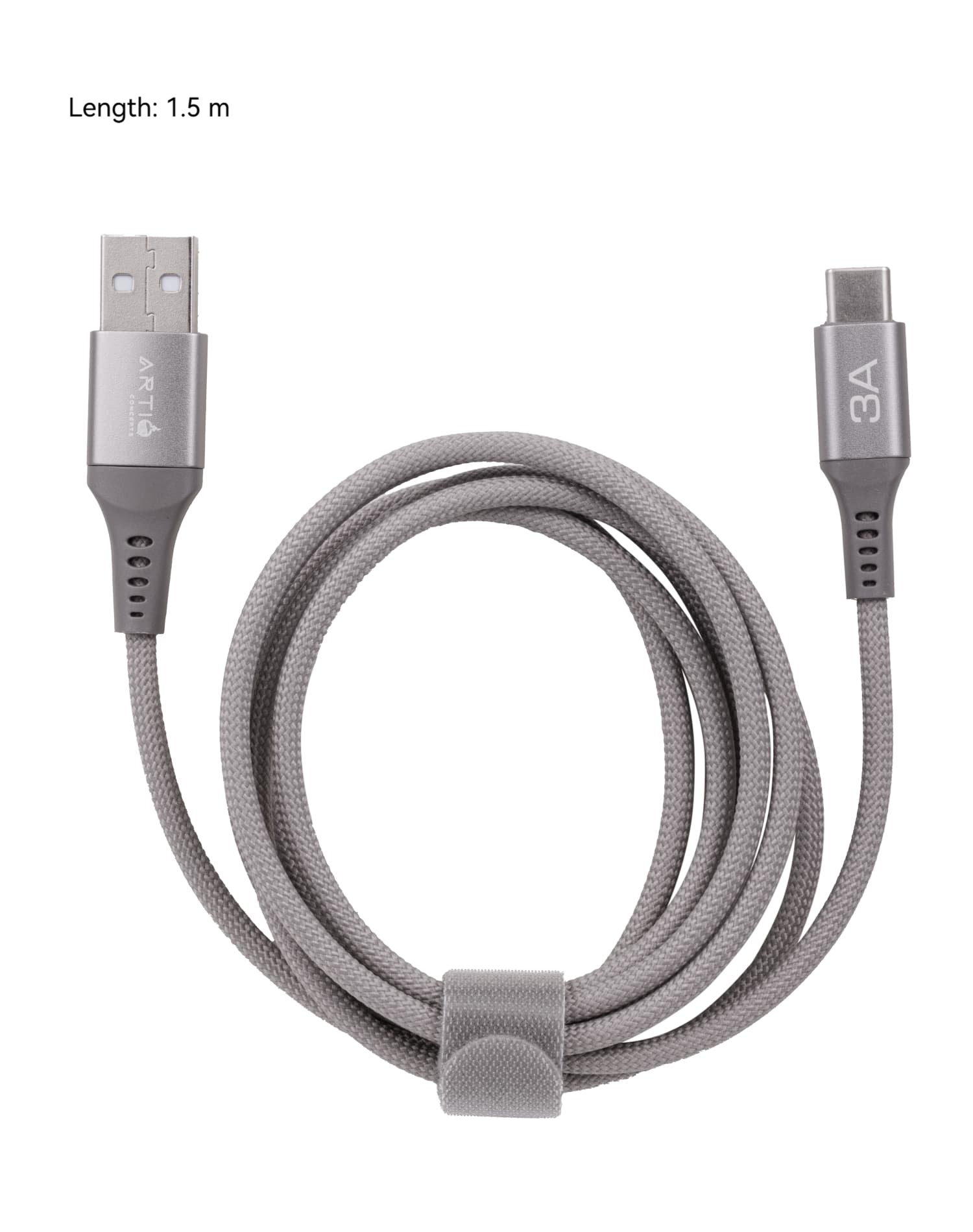 VoltWeave-SageStorm USB A to C 1.5m