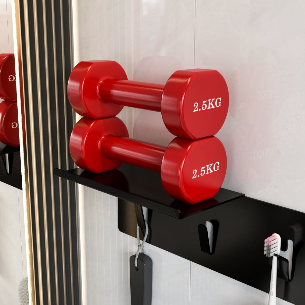 Toothbrush Holders /w Nail-free Adhesive & PP Cups 50*120*100mm