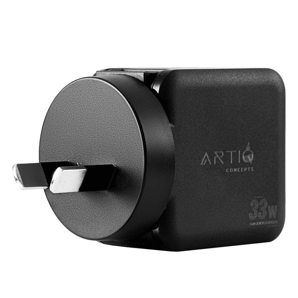 Trivolt-Midnight Black Adapter AC100-240V 50/60Hz, 0.8A Max