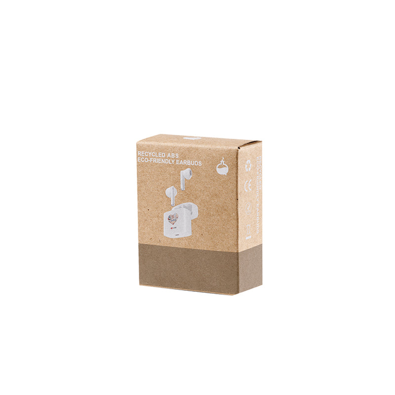 RECYCLED ABS ECO-FRIENDLY EARBUDS - Heart