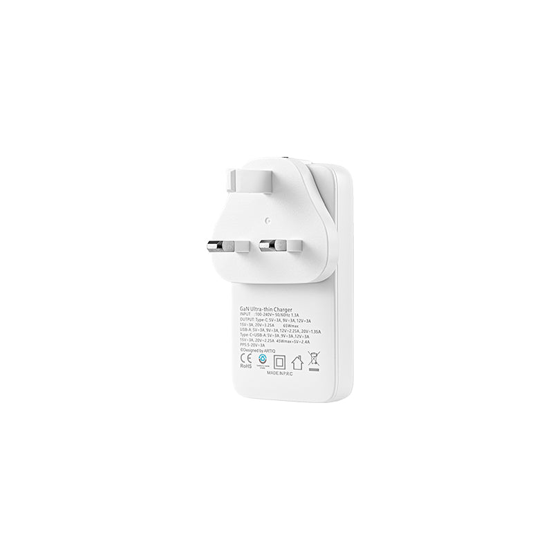 Trivolt Slim Adapter 100-240V-50/60Hz 1.3A