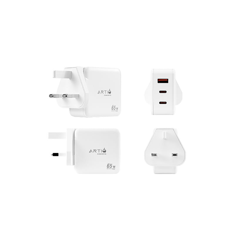 Trivolt-Echo White Adapter AC100-240V-50/60Hz 1.6A Max