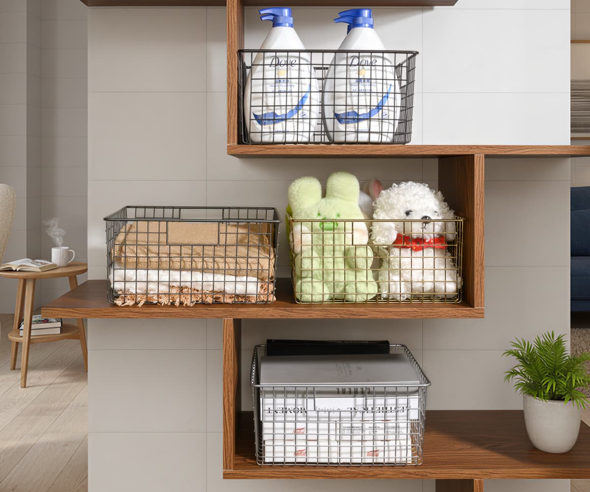 Wire Baskets Set of 2 (305*305*152mm)