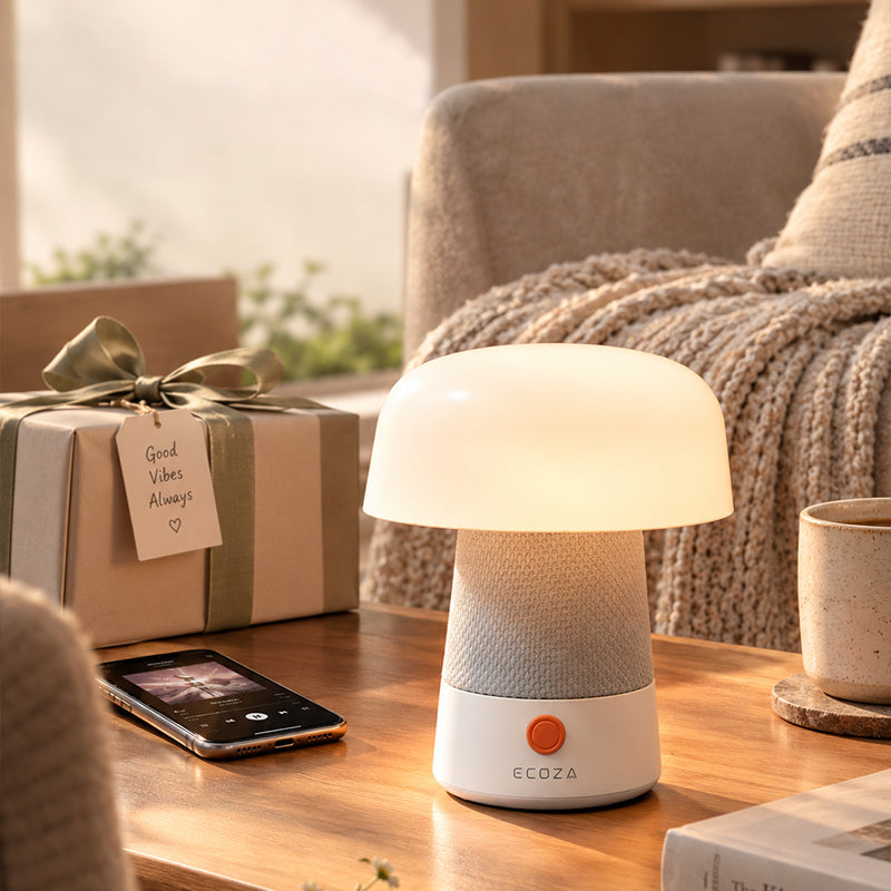Mushly Liso Bluetooth Speaker and Light