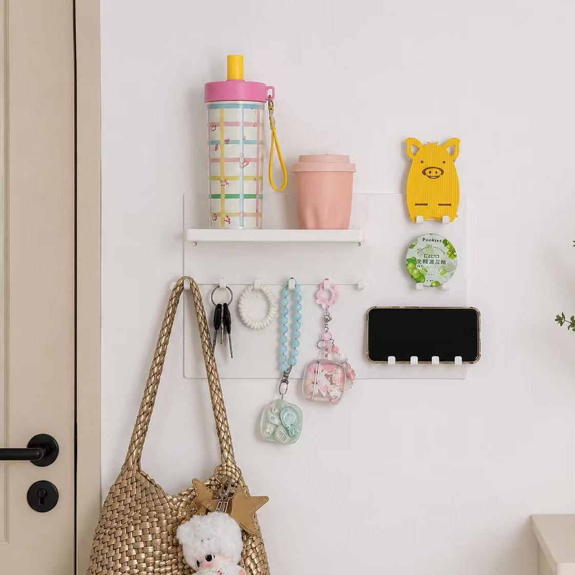 Magnetic Wall Organizer Board with Strong Magnetic Grip
